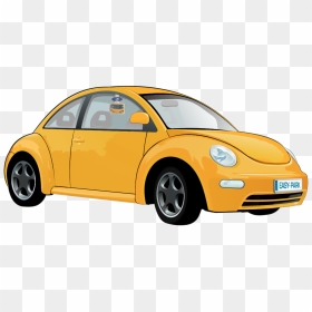 Transparent Parked Car Png - Volkswagen Beetle Clipart, Png Download - parked car png
