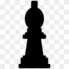 King Silhouette Chess Piece, HD Png Download - chess pawn png