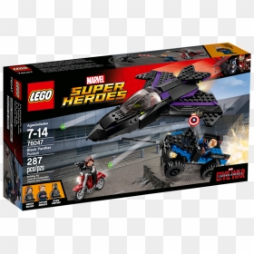 Lego Black Panther Jet, HD Png Download - captain america winter soldier png