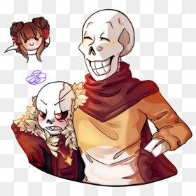 Cartoon, HD Png Download - papyrus face png