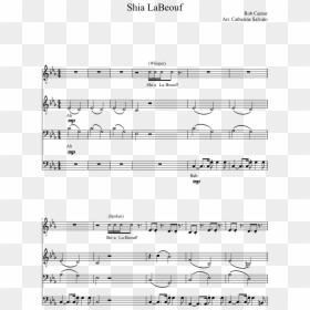 Shia Labeouf Violin Sheet Music, HD Png Download - shia labeouf face png