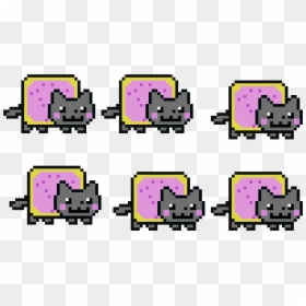Nyan Cat, HD Png Download - pokeball pixel png