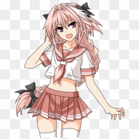 Fate Astolfo School Uniform, HD Png Download - astolfo png