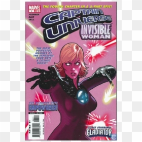 Captain Universe / Invisible Woman, HD Png Download - black widow comic png