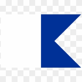 Diver Flag, HD Png Download - blue flag png