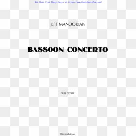 Document, HD Png Download - bassoon png