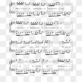 Sheet Music For Stay Zedd, HD Png Download - alessia cara png