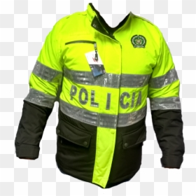 Leather Jacket, HD Png Download - policia png