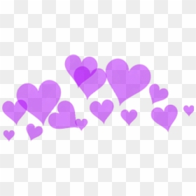 Heart In Head Png, Transparent Png - corazones emojis png