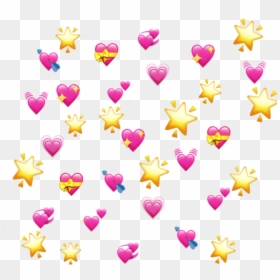 Heart Emoji Meme Transparent, HD Png Download - corazones emojis png