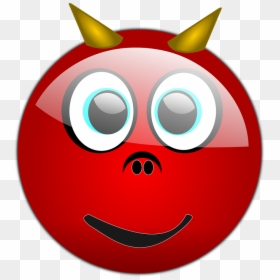 Devil Emoticon, HD Png Download - corazones emojis png