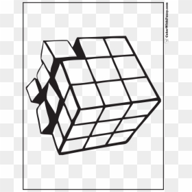 Rubik's Cube, HD Png Download - 3d square png