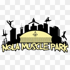 Nola Muscle Park, HD Png Download - american ninja warrior logo png