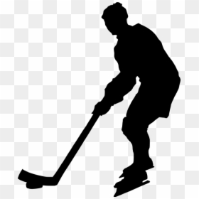 Ice Hockey Silhouette Png, Transparent Png - kid silhouette png
