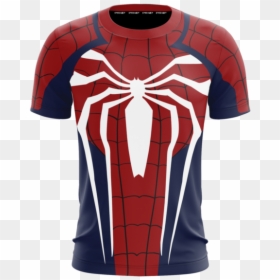 T Shirt Spiderman Ps4, HD Png Download - spider-man ps4 png