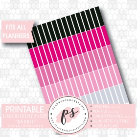 Pattern, HD Png Download - barbie silhouette png