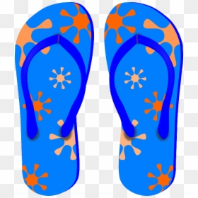 Flip Flops Clip Art, HD Png Download - chancla png