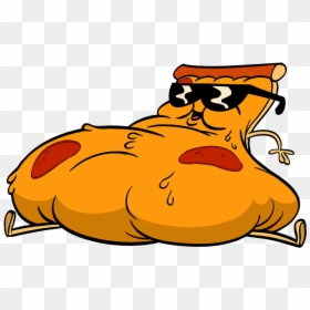 Uncle Grandpa Fat Pizza Steve, HD Png Download - cartoon pizza png
