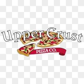 Upper Crust Pizza Logo, HD Png Download - cartoon pizza png
