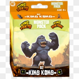 King Of Tokyo King Kong Monster Pack, HD Png Download - kong skull island png
