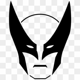 Wolverine Mask Black And White, HD Png Download - wolverine mask png