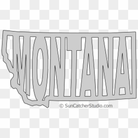 Graphics, HD Png Download - montana outline png