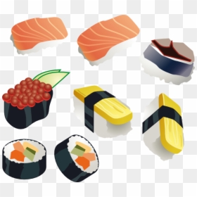 Sushi Clipart No Background, HD Png Download - sushi clipart png