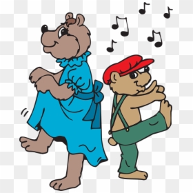 Bears Dancing Clipart, HD Png Download - party clipart png