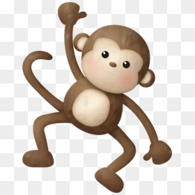 Safari Jungle Animal Clipart, HD Png Download - monkey clipart png