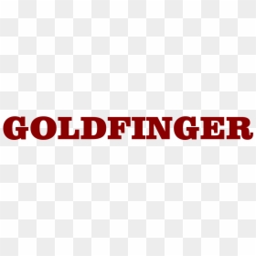 James Bond Goldfinger Logo, HD Png Download - 007 logo png
