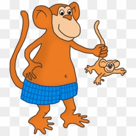 Drawing, HD Png Download - monkey clipart png