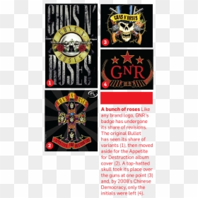Guns N Roses, HD Png Download - guns n roses logo png