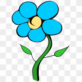 Blue Daisy Clip Art, HD Png Download - daisy clipart png