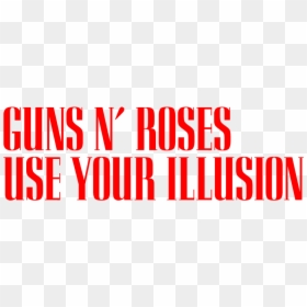 Gun N Roses Tipografia, HD Png Download - guns n roses logo png