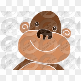 Cartoon, HD Png Download - monkey clipart png