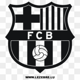 Fc Barcelona Logo Png Black, Transparent Png - barca logo png