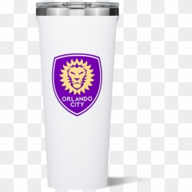 Pint Glass, HD Png Download - orlando city logo png