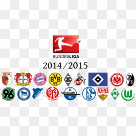 Bundesliga Team Logos 2017, HD Png Download - bundesliga logo png