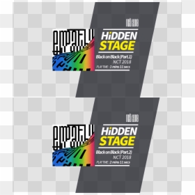 Black On Black Nct Superstar Sm Hidden Stage 2, HD Png Download - nct logo png