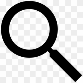 Magnifying Glass Icon Transparent, HD Png Download - white magnifying glass png