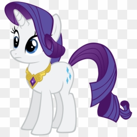 My Little Pony Rarity Element, HD Png Download - unicorn vector png