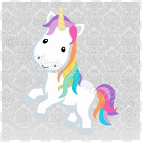 Baby Unicorn Clipart Png, Transparent Png - unicorn vector png