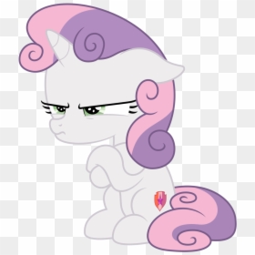 Sweetie Belle Grumpy, HD Png Download - unicorn vector png