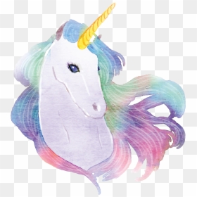 Watercolor Unicorn Transparent Background, HD Png Download - unicorn vector png