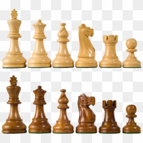 American Staunton Chess Pieces, HD Png Download - chess knight png