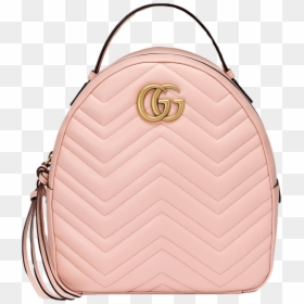 Gucci Marmont Backpack Pink, HD Png Download - gucci bag png