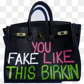 You Fake Like This Birkin Bag Price, HD Png Download - gucci bag png