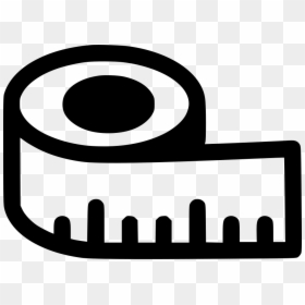 Measure Tape Icon Free, HD Png Download - tape texture png