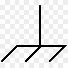 Chassis Ground Symbol, HD Png Download - earth symbol png