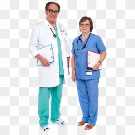 Male Doctor Female Nurse, HD Png Download - physician png